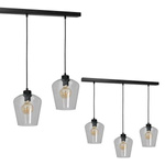 Nowoczesna lampa wisząca listwa SANTIAGO CLEAR MLP6608