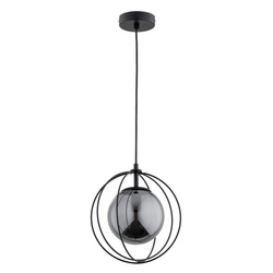 Lampa wisząca ALFA SONAR CZARNA 1xE14 24cm | 61240