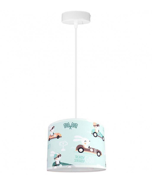 Lampa Wisząca do Pokoju Dziecka Abażur we Wzory