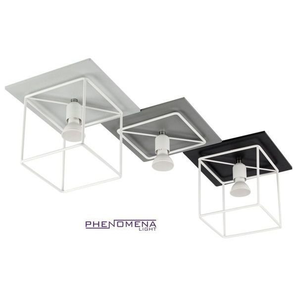 Lampa sufitowa kwadraty COBA 72cm 