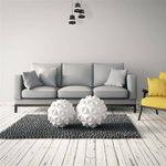 Nowoczesna lampa wisząca koło VENEZIA BLACK 3xE27 MLP5454