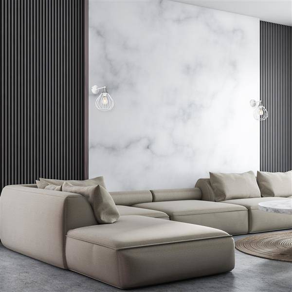 Kinkiet KANE WHITE 1xE27 MLP4798