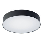 Plafon do kuchni ARENA BLACK LED 18W IP44 śr. 40cm | czarny