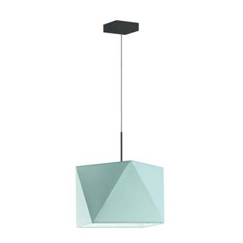 Lampa wisząca do pokoju dziecięcego miętowy abażur Marsylia