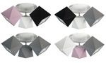 Lampa sufitowa dla dziecka 3 punktowa kolorowa Diament 3xE27