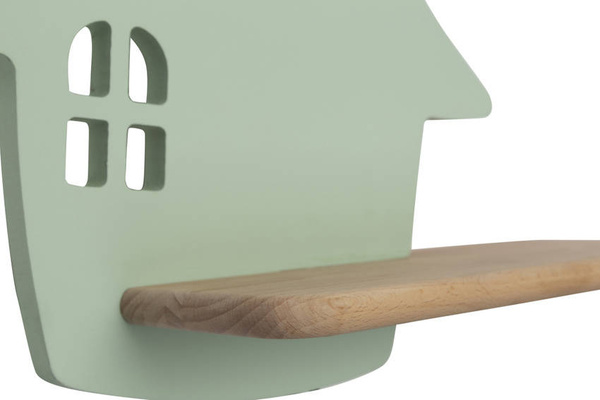 Lampa kinkiet półeczka 5W LED 4000K IQ Kids House miętowy 21-84866