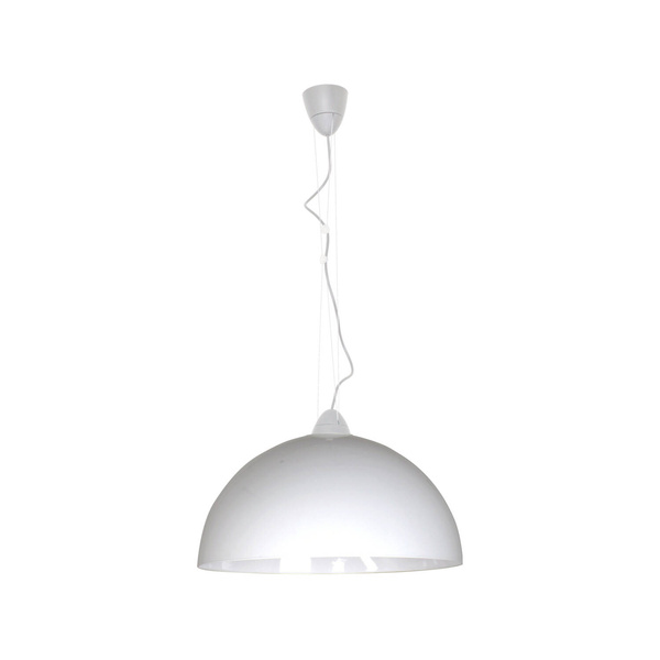 Wisząca HEMISPHERE white L 50cm biała