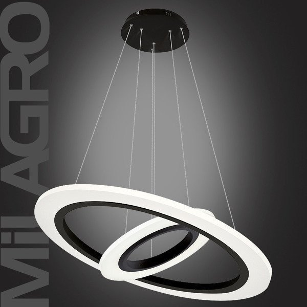 Lampa wisząca COSMO pierścienie LED 50cm