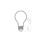 Lampa sufitowa i ścienna NOOK SENSOR na e27 10W IP44 wys. 15cm | czarny
