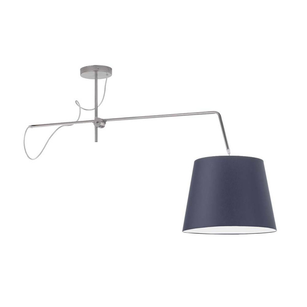 Lampa do pokoju dziecięcego niebieski abażur Oviedo