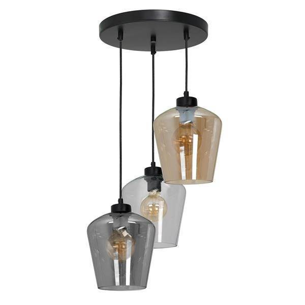 Nowoczesna lampa wisząca koło SANTIAGO MIX MLP6614