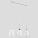 Lampa wisząca RONDA chrom/transparentny szer. 70cm