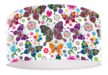 Lampa do pokoju dziewczynki motylki