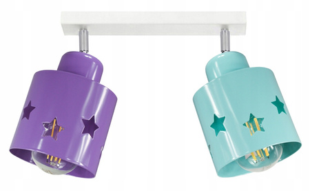 Lampa sufitowa do pokoju chłopca i dziewczynki Star Loft 2
