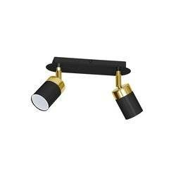 Lampa sufitowa JOKER BLACK/GOLD 2xGU10