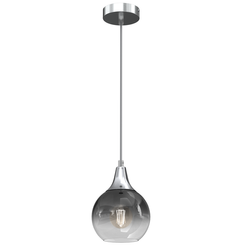 Lampa wisząca MONTE SILVER, 15 cm, MLP8321, srebrna, 1x60W E27