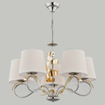 Nowoczesna lampa sufitowa SANDRA V chrom śr. 69cm