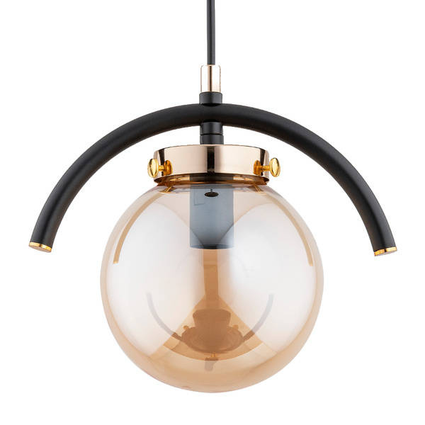 Nowoczesna lampa wisząca KORDA GOLD OP. OŚW. 1 PŁ