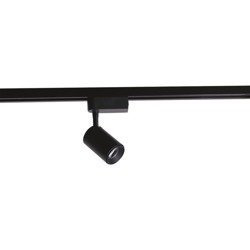 Lampa sufitowa do szyno-przewodu reflektor PROFILE IRIS LED 7W czarny CIEPŁY