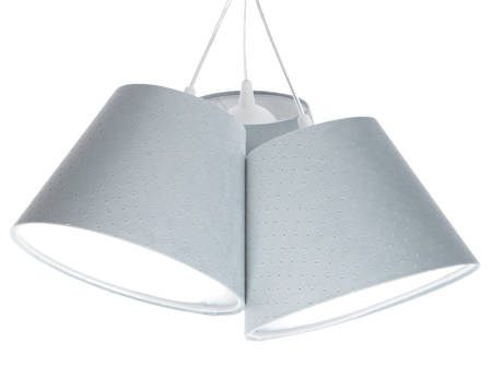 Lampa wisząca do pokoju chłopca i dziewczynki niebieskie stożki Jasmine