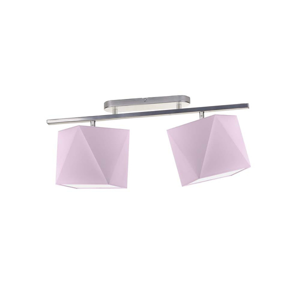 Lampa sufitowa do pokoju dziecka Pastelowy Diamencik 2xE27 