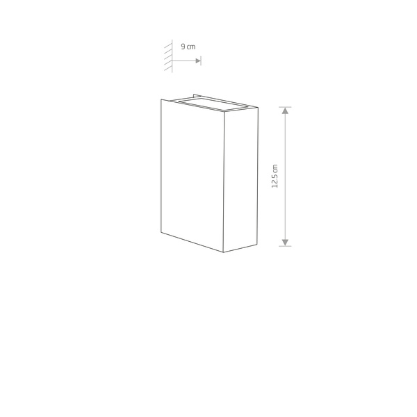 Kinkiet zewnętrzny DRAS LED II