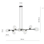 PANDORA 8 BL TRANSPARENT