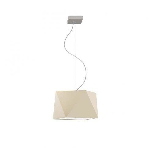 Lampa wisząca do pokoju dziecka miętowa Świetlisty Diamencik