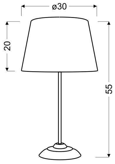 Lampa Stołowa Gabinetowa Candellux Ofra 41-15016 E27