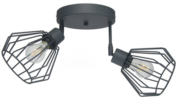 ARTEMIDA PLAFON 2 POZIOMY MODERNO GRAFIT