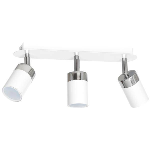 Lampa sufitowa nowoczesna reflektorek spot JOKER III biały szer. 45cm