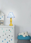 Lampka stołowa żółto-niebieska Lola 41-63489