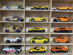 Półka na resoraki Hot Wheels drewniana organizer do pokoju dziecka 72B
