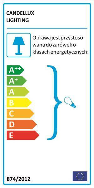 Lampa wisząca zielona szklany klosz romb 1xE27 Bremen 31-36353-Z