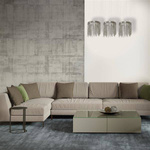 Designerska lampa wisząca CASCATA SATIN ML3793 54W LED