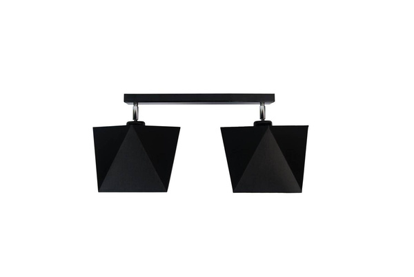 Lampa sufitowa dla dziecka czerwone abażury regulowana 2-punktowa Diament 2xE27 Led 