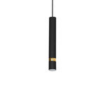 Lampa wisząca JOKER BLACK/GOLD 1xGU10