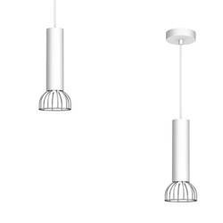Lampa Wisząca DANTE SILVER 1xGU10
