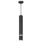 Lampa wisząca JOKER, czarny/złoty satynowy, 1x8W GU10, MLP9666
