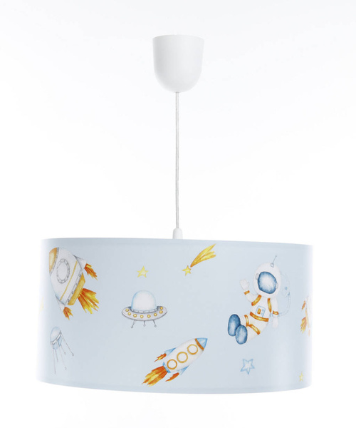 Lampa sufitowa dla chłopca i dziewczynki Rakiety w Kosmosie 50 cm