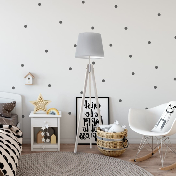Designerska lampa dziecięca Świetlisty Stożek – miętowy abażur
