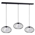 Lampa Wisząca listwa KRONOS BLACK 3xE14 MLP4424