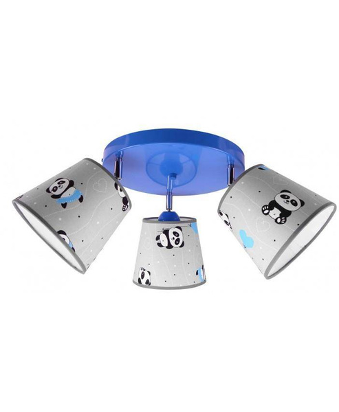 Lampa Sufitowa Dziecięcy Żyrandol z Abażurami Regulowany