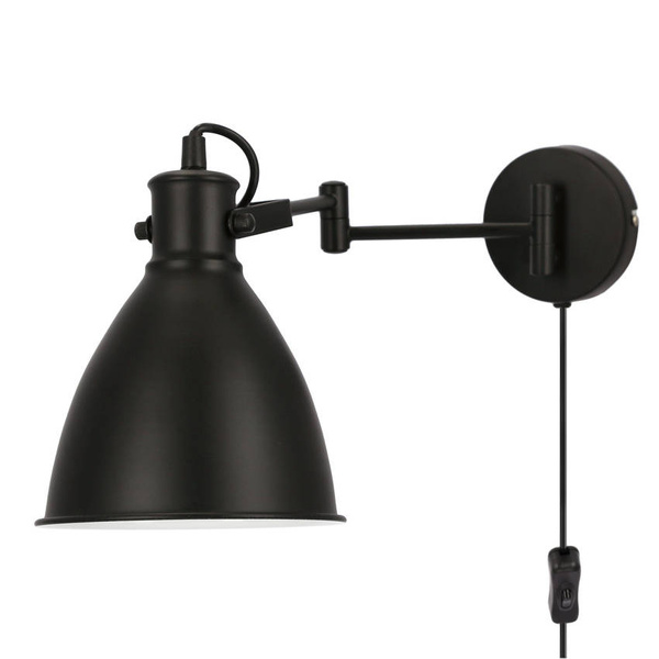 Kinkiet czarny regulowany lampa Espera 21-85238