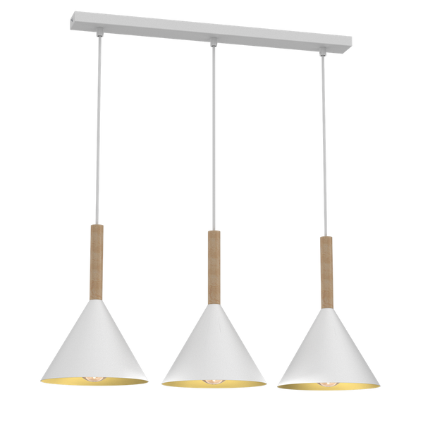 Lampa wisząca PERU WHITE 3xE27