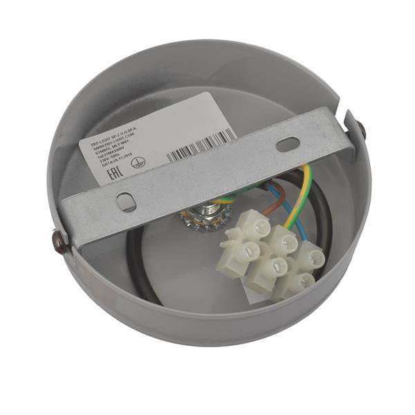 NOWOCZESNA LAMPA SUFITOWA BARI GREY 3xE27 MLP4686