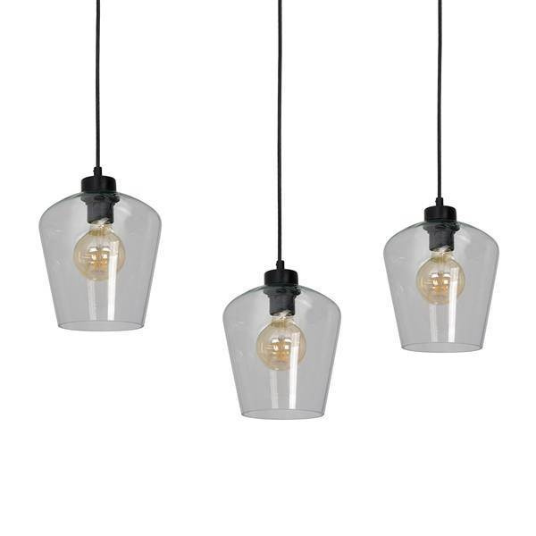 Nowoczesna lampa wisząca listwa SANTIAGO CLEAR MLP6608