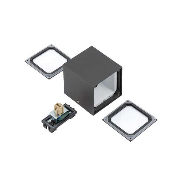 Lampa na elewację KHUMBU kostka 11cm