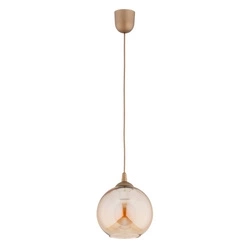 Lampa wisząca ALFA WENA ZŁOTA 1xE27 20cm | 61327