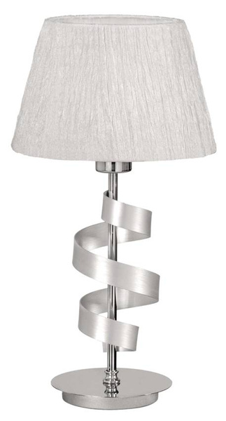 Lampka stołowa chrom/srebrna wstęga Denis 41-23476